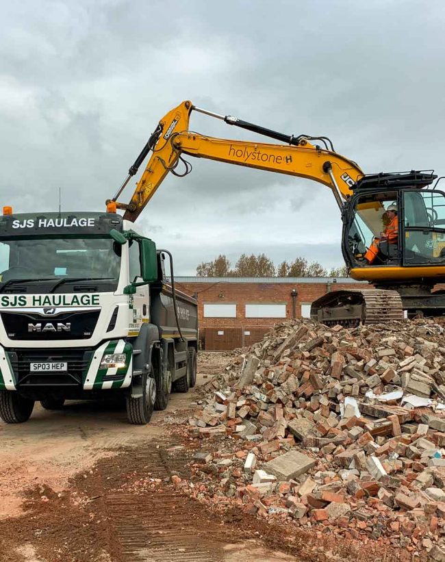360° Excavator Hire in Northumberland