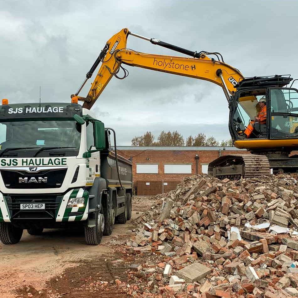 360° Excavator Hire in Northumberland