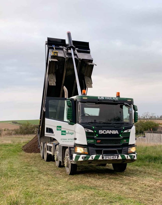 Tipper Truck Hire in Northumberland