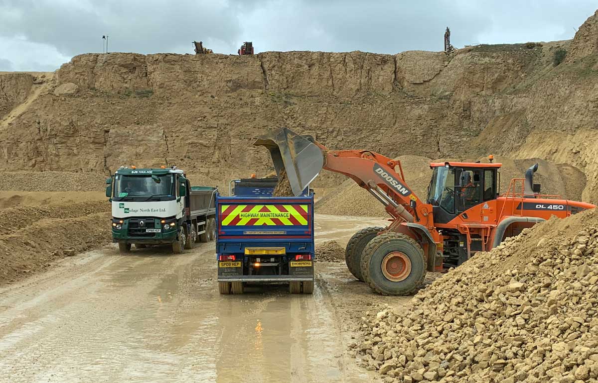 SJS Haulage are the premier provider of top-quality aggregates, landscaping materials, and tipper hire services in the North East.
